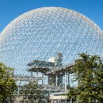 La Biosphère de Montréal, musée de l'environnement situé sur l'île Sainte-Hélène