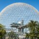 La Biosphère de Montréal, musée de l'environnement situé sur l'île Sainte-Hélène