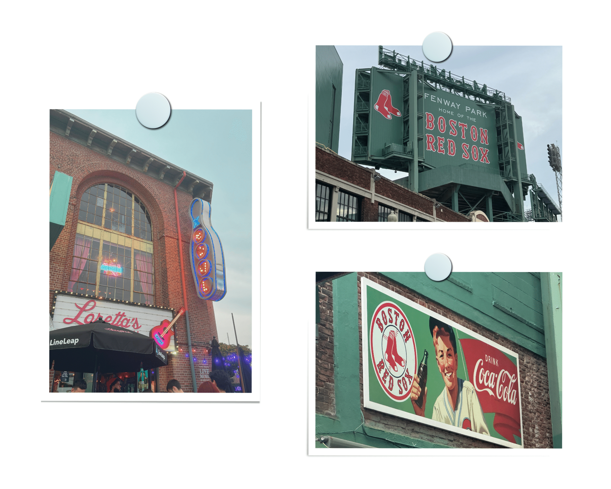 Vue du Fenway Park, stade emblématique de Boston